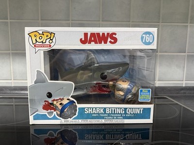 Funko Pop! Jaws Shark Biting Quint #760 - 2019 - Limited Edition