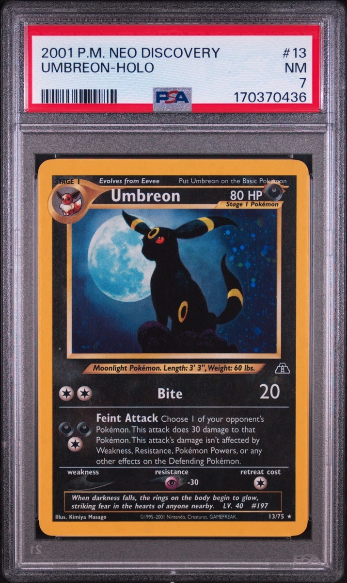 25+ Umbreon Pokémon TCG Professional Sports Authenticator (PSA