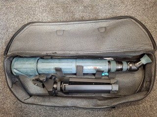 OPTRONS Spotting Scope Zoom 20 60 X 60 with Tabletop Tripod CG D41