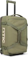 RTIC Road Trip Rolling Duffle Bag with Wheels, Medium, Olive Beach