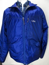 RAB Generator Alpine Jacket Mens Size XXL Blue Pertex Quantum P'loft QIN-09 W62