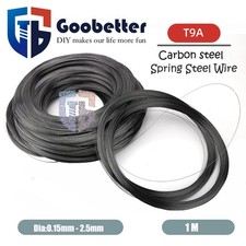T9A Carbon Steel Spring Steel Wire High Tensile Dia:0.15mm 0.2mm 0.25mm- 2.5mm