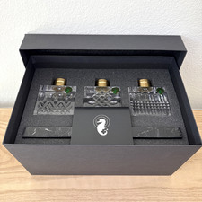 Waterford Lismore Evolution Set/3 Crystal Can...