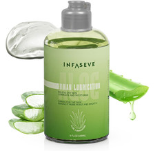 Water Based Personal Lubricant with Aloe Vera, Long-Lasting Sex Lube, Vaginal