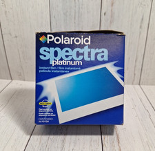 Vintage Polaroid Spectra Instant Film 2 Pack 20 Photos USA Expired 2002 Open Pkg