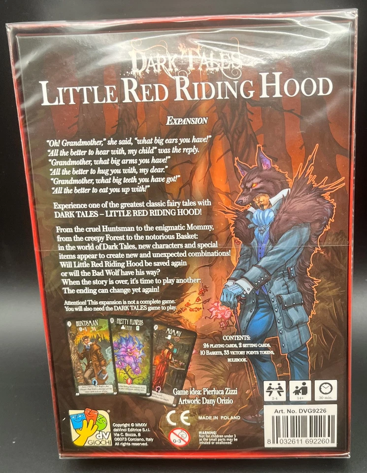 Dark Tales 3 Expansions ONLY Little Red Riding Hood, Little Mermaid, Cinderella - Image 2 of 4