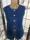 Ann Taylor Petite Refined Denim Vest NWT — photo 2