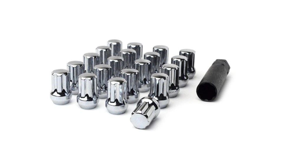 Cargador Challenger Magnum 76010 20 piezas Dodge Spline tuercas cromadas 14x1,5 Foto 3 de 4