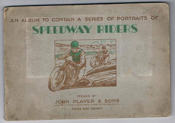 1937 John Player & Sons Speedway Riders Tobacco Cards Full Set In Album