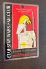 Star Wars - Utah Official Star Wars Fan Club Laminated Membership Card 4x6