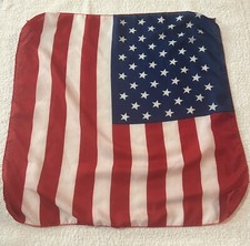 American Flag Bandana Headband USA Patrotic Neckerchief Unisex