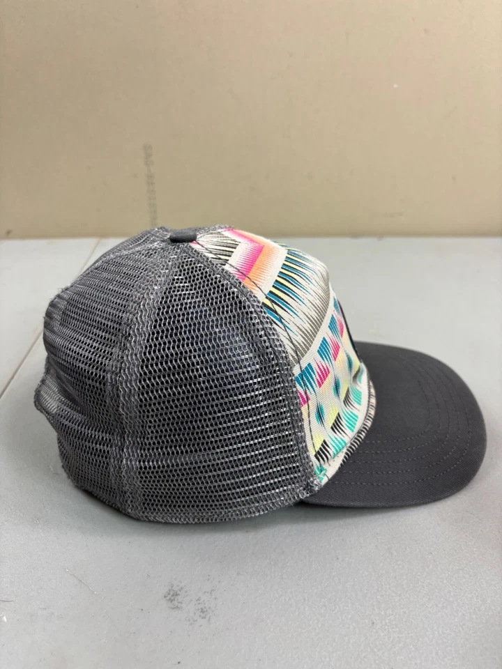 Chapéu Dakine caminhoneiro Snapback boné de malha geométrico skatista esqui snowboard surf praia - Imagem 4 de 4