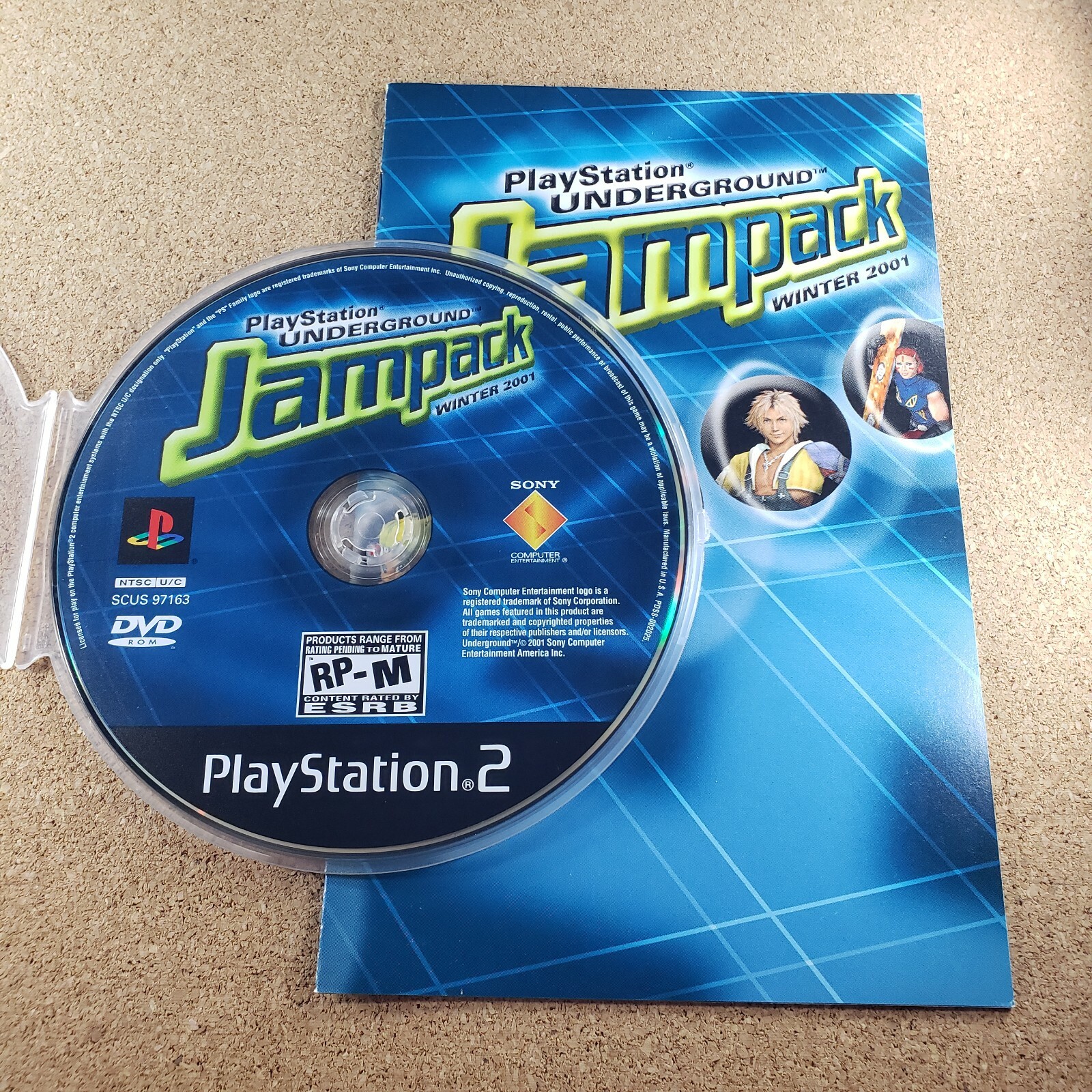 PlayStation Underground Jampack: Winter 2001 (Sony PlayStation 2, 2001)  711719716327