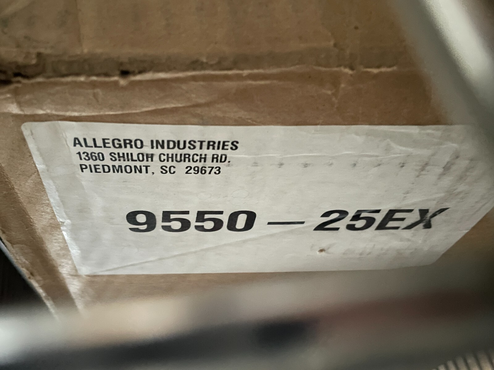 Allegro Industries 9550-25Ex Statically Conductive Duct,25 Ft.,Black