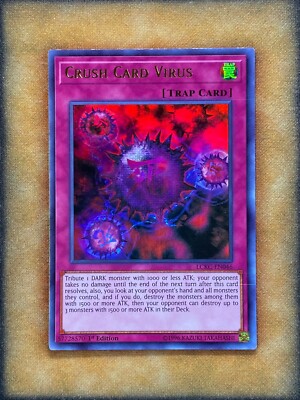Yugioh Crush Card Virus LCKC-EN046 Ultra Rare DPKB Art 1st Ed NM