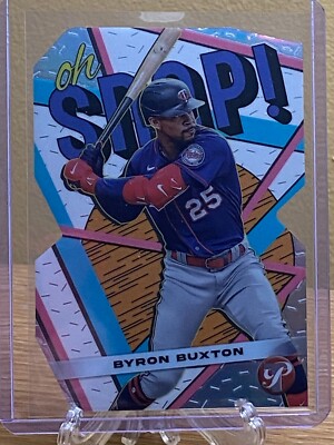 Byron Buxton 2023 Topps Pristine Oh, Snap! Die-Cut #OS-5 Minnesota Twins