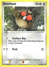 HOOTHOOT  59/115  EX Unseen Forces Pokemon Card  NM