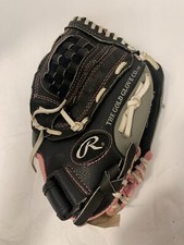 Rawlings Fast Pitch Softball Glove WFP115 11 1/2" RHT Pink  Black
