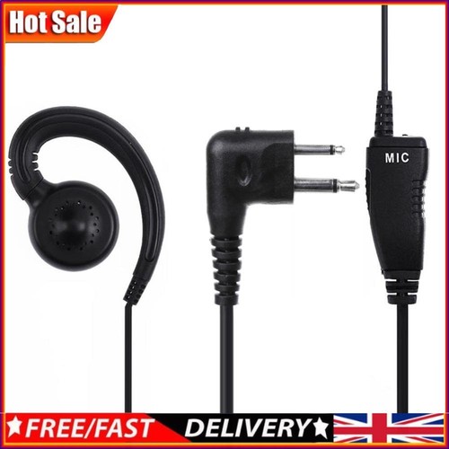M Head Earphone Earpiece Headphone 180 Degree Rotation PTT for Motorola 2 Way