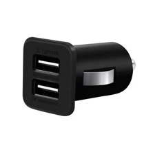 Dual USB Port Car Cigarette Lighter Socket Splitter Power Adapter Charger Outlet