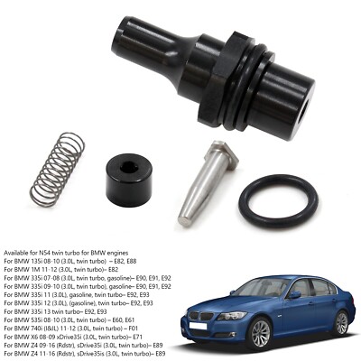 Replacement N54 PCV Valve For BMW E91 335i 2007-2010 535xi 2008 BLK F8