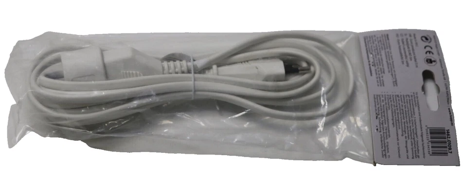 Kopp Verlängerungskabel Euro-Verlängerung, 5m, IP20, 250V (2,5A) 575W, Weiß - Bild 2 von 4