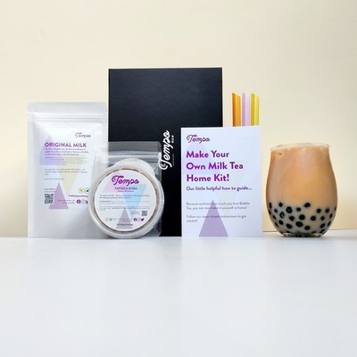 Boosted Original Milk Tea & Tapioca Kit - Make Your Own Bubble Tea