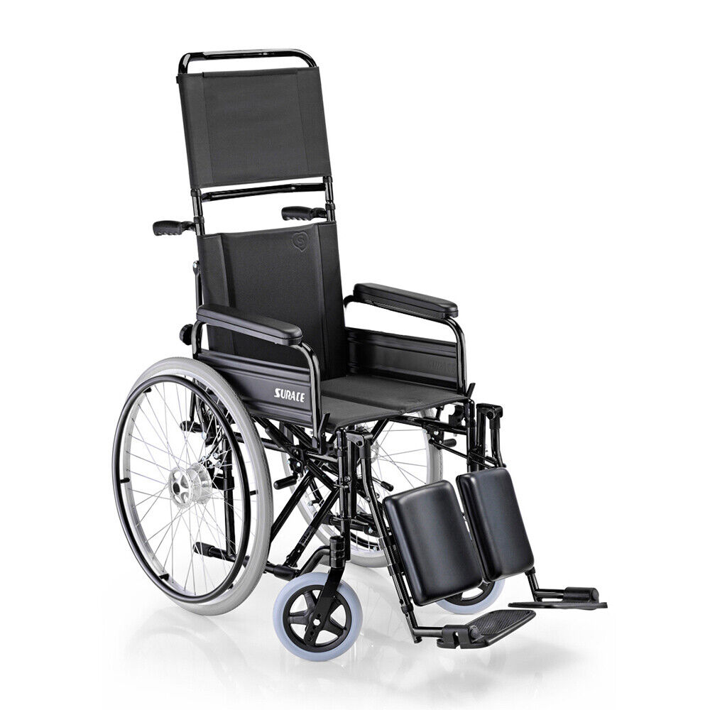 Silla de ruedas autopropulsada personas mayores discapacitados respaldo reposapi
