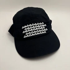 Smartwool 5 Panel Cap Unisex Sawtooth Range Hat Black One Size Euc