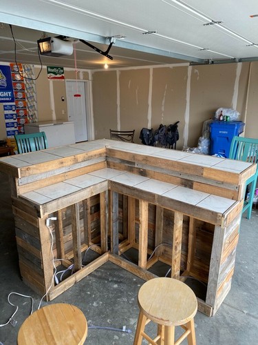 Bar, de palets, muebles, | eBay