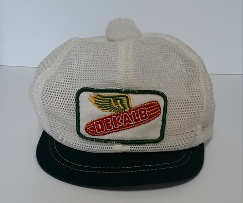 Vintage DEKALB Patch Mesh Pom Short 