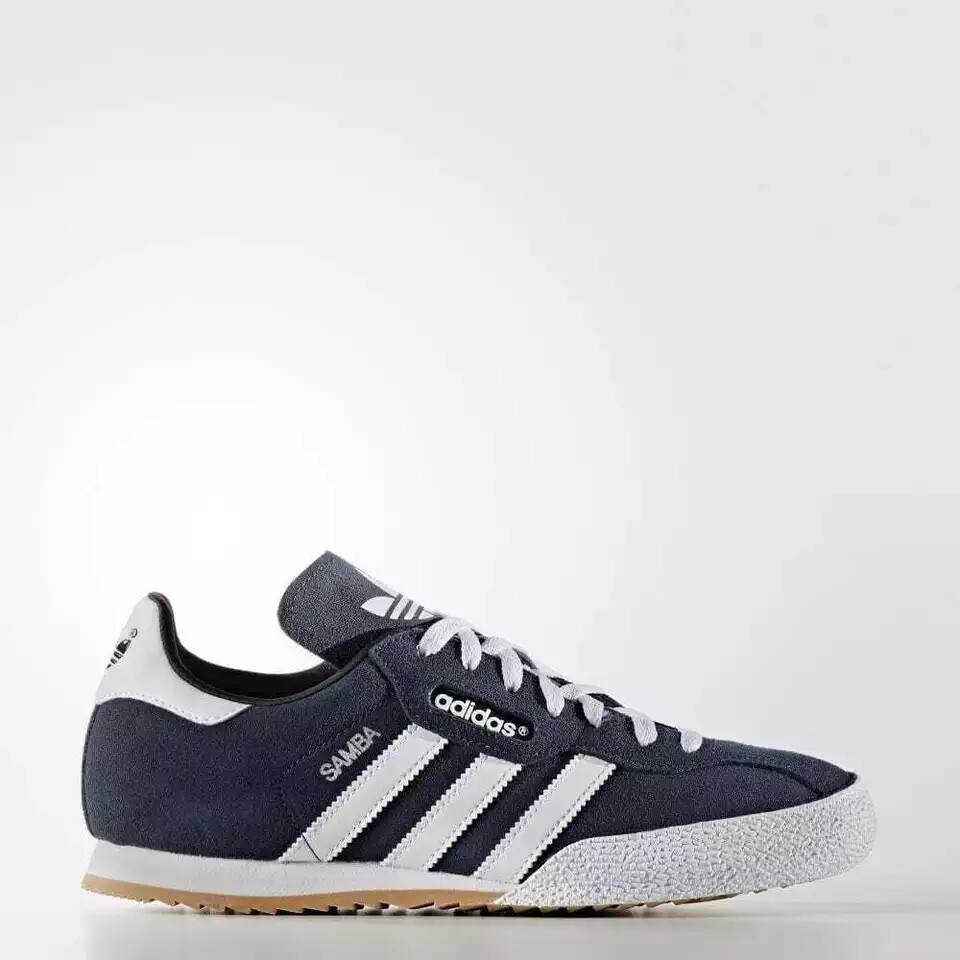 adidas Originals SAMBA SUPER SUEDE 019332 Navy Footwear White Navy