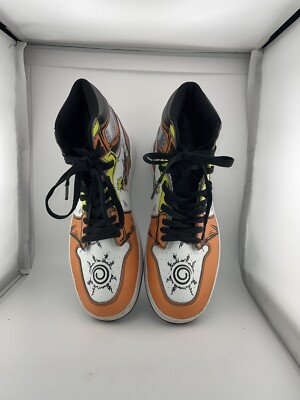 Naruto Shippuden Classic Naruto Air JD1 Type Mid Anime Shoes  display picture 3