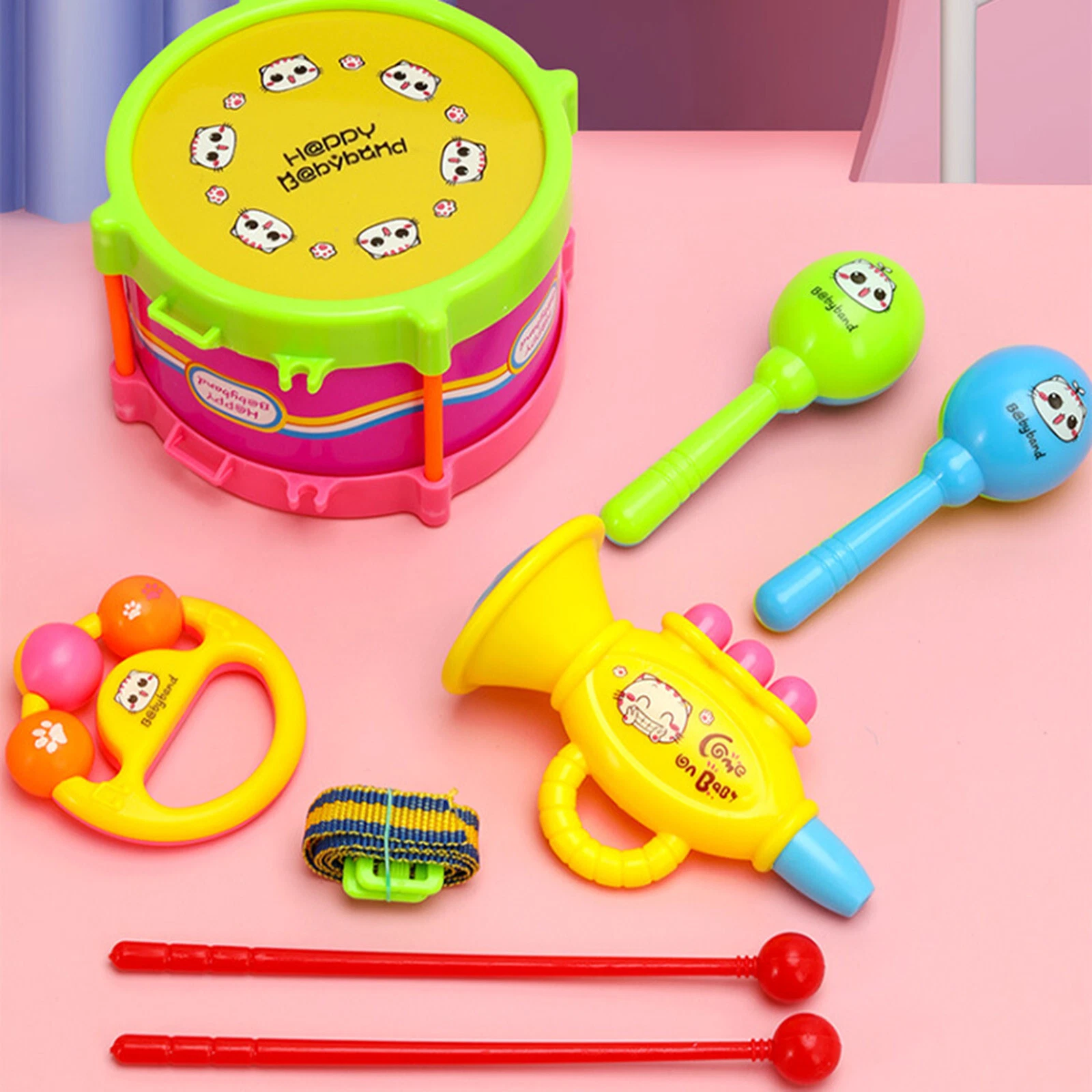 Baby Girl Gifts Toddler Musical Instruments Ages 1 3 Baby Music Toys 6 12 9 18- - Picture 4 of 8