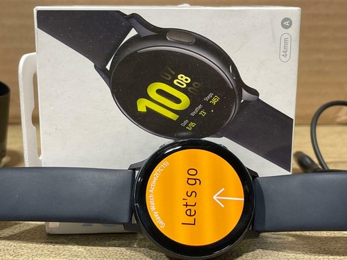 SAMSUNG Galaxy Watch Active 2 GPS Smart Sports Watch, 44mm, Aqua Black  840133927566 | eBay