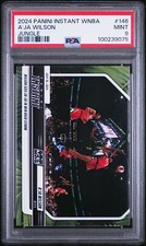 2024 Panini Instant A'ja Wilson Jungle PSA 9 5/25 20-20 Game #146