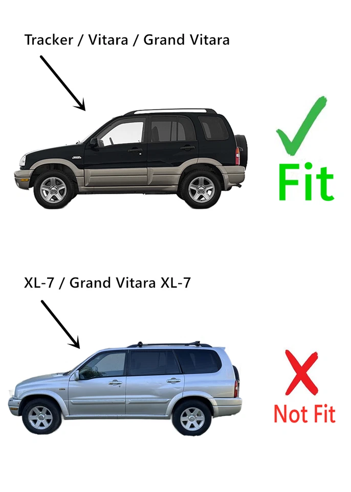 Fits Tracker Vitara Grand Vitara 4Dr Driver Left Side Quarter Glass Window Priv. - Image 4 of 4