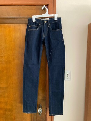 DAPPER BOI Slim-Striaght Premium Indigo Stretch Jeans Size 26