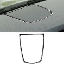 For BMW 5Series F10 2011-2017 Carbon Fiber Dashboard Speaker Frame Cover Trim