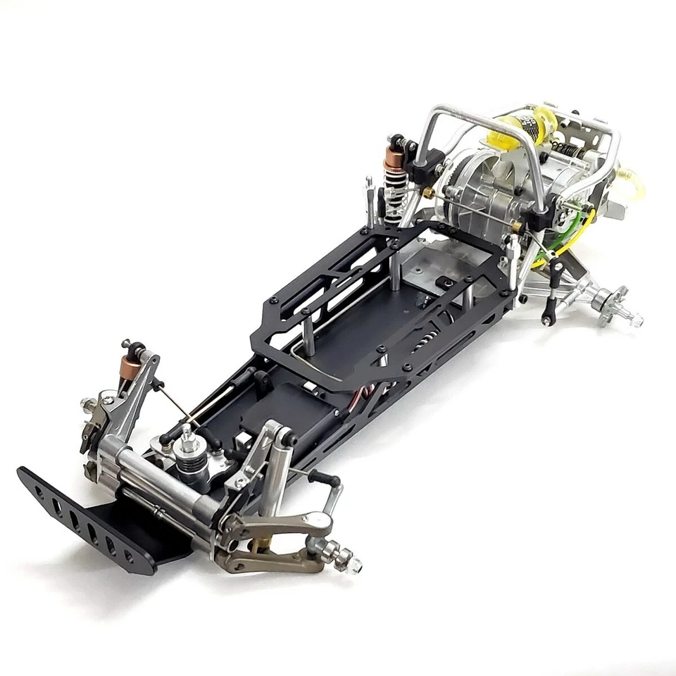 Custom Aluminum Chassis kit for TAMIYA 1/10 Sand Scorcher Fighting Buggy Champ - Image 4 of 4