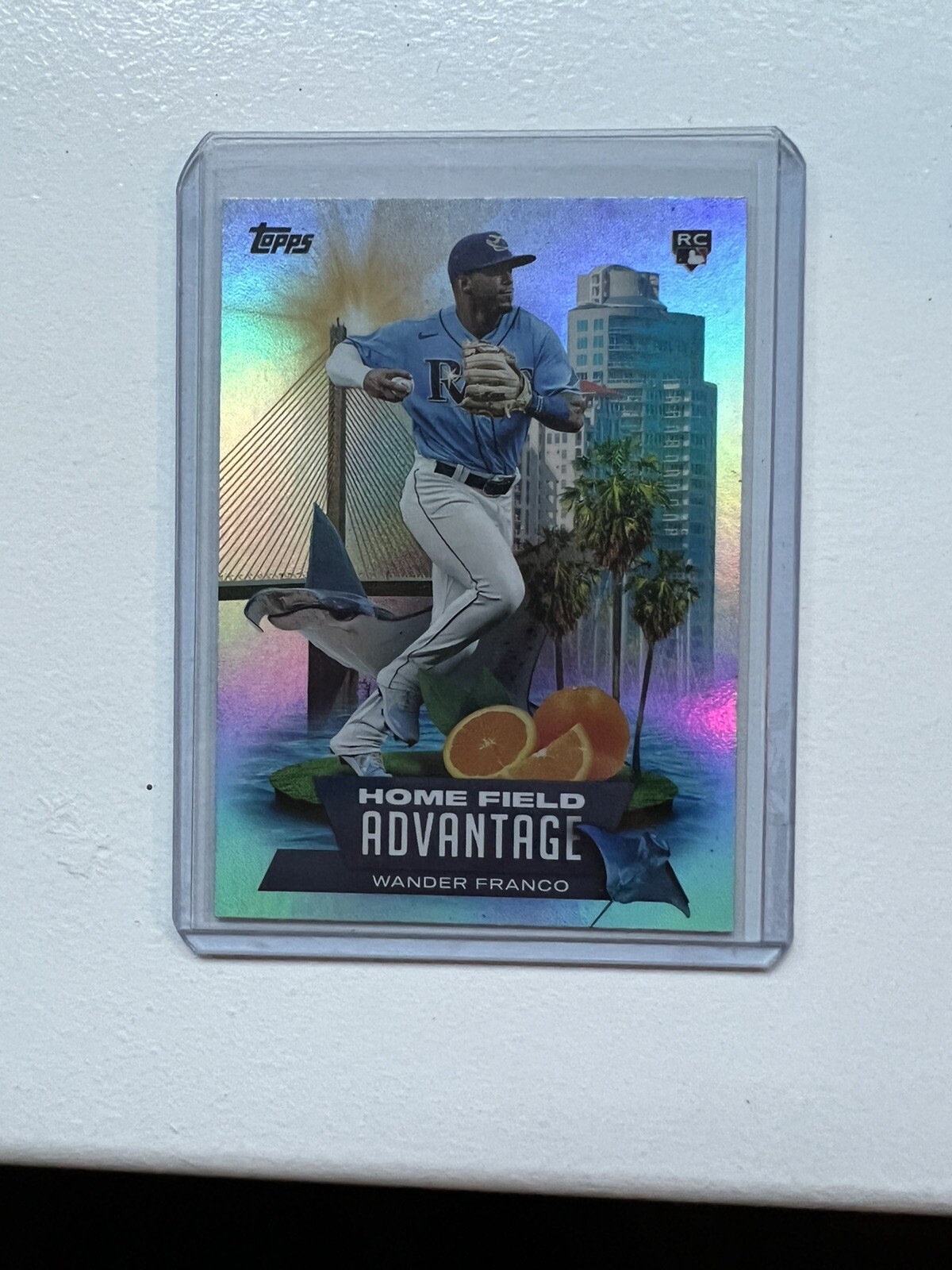 2022 Topps Series 2 -WANDER FRANCO - Home Field Advantage #HA-14🔥TB RAYS🔥RC