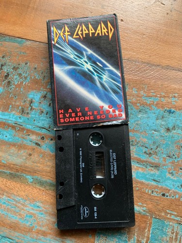 DEF LEPPARD - Have You Ever Needed Someone So Bad - Single Cassette Tape - Picture 4 of 5