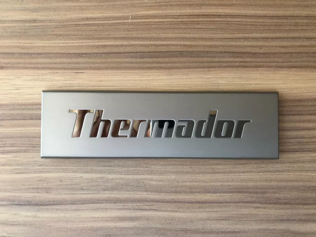 Thermador Professional Stove Hood Oven Logo Emblem Nameplate Decal Badge  Plaque | eBay