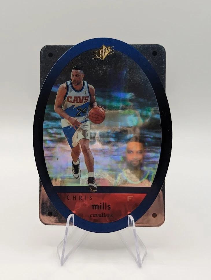 Chris Mills 1996 Upper Deck SPx Die-Cut #9 Cavaliers
