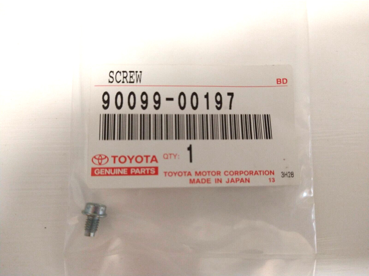 TOYOTA LEXUS FACTORY NEW SCREW W/WASHER 90099-00197 1987-2021 | eBay
