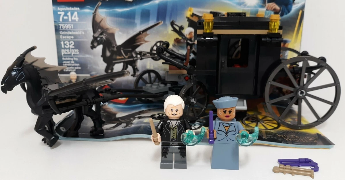 Lego Fantastic Beast Grindelwalds Escape Set 75951 100 Complete W
