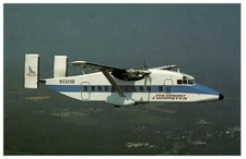Piedmont Commuter operated by Sunbird Airlines Airplane Postcard 