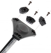 - Set of 3 Replacement Screw-In Rubber Cane Tips Feet Suitable for Hurrycane Com