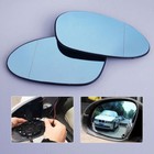 RIGHT+LH Side Blue Wing Heated Mirror Glass For BMW M3 E46 E82 E88 E85 E90 E91