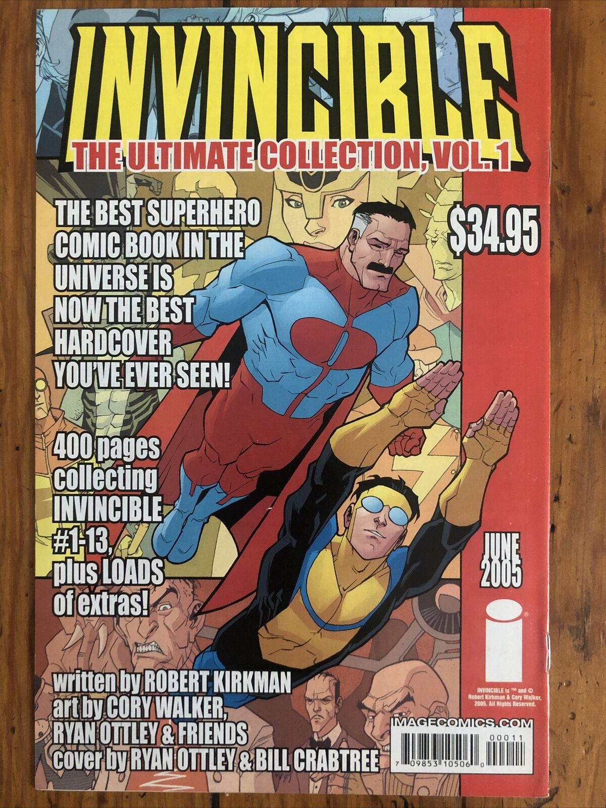 Image Comics! Invincible #0 (2005)! Origin of Mark Grayson!